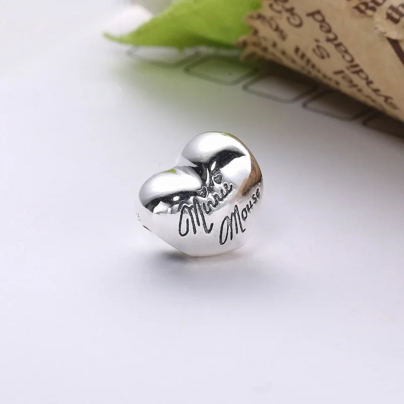 (imagine pentru) Talisman PANDORA, Disney, Mickey mouse semnătura din argint - Vizualizare 2
