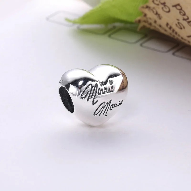 (imagine pentru) Talisman PANDORA, Disney, Mickey mouse semnătura din argint - Vizualizare 3