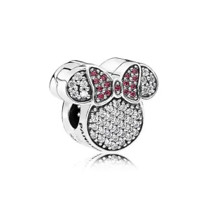 (imagine pentru) Talisman PANDORA, Disney, Minnie Mouse urechi din argint
