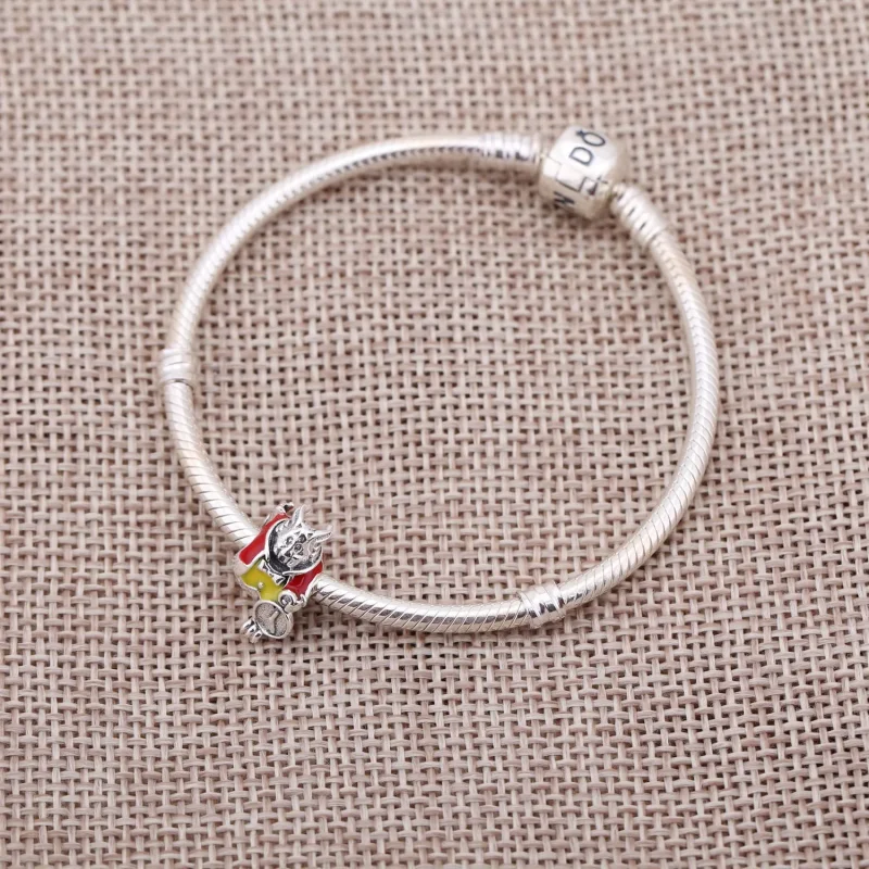 (imagine pentru) Talisman PANDORA, Disney, Personaje de iepure alb din argint - Vizualizare 2