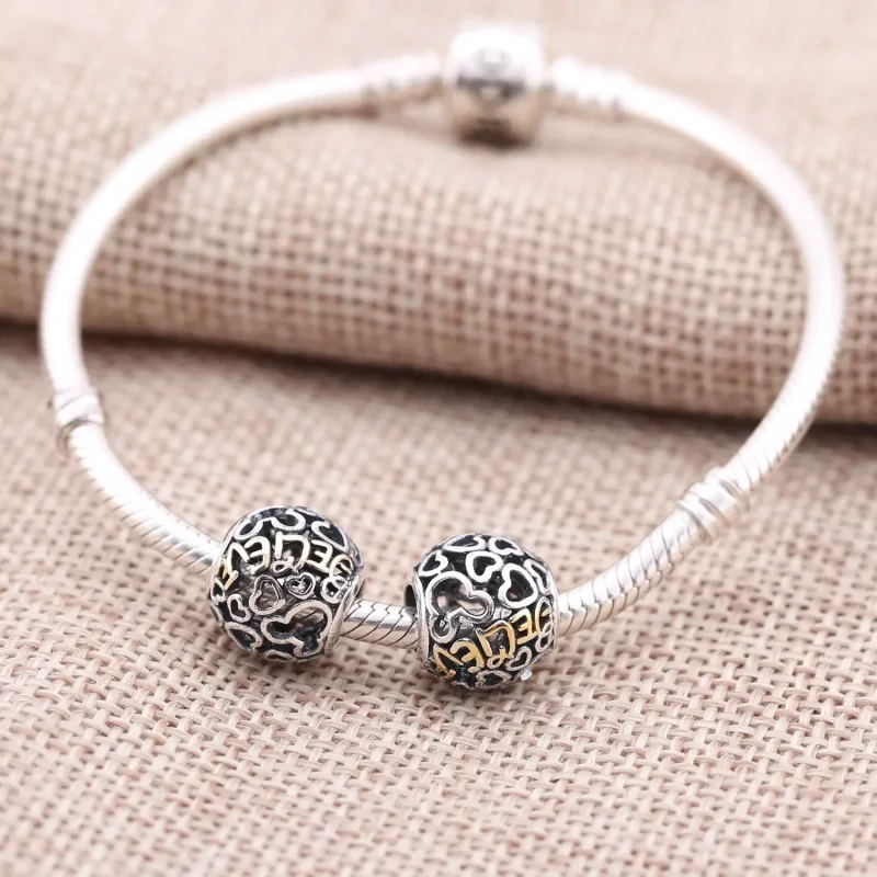 (imagine pentru) Talisman PANDORA, Disney, Vis din argint, aur 14k - Vizualizare 2