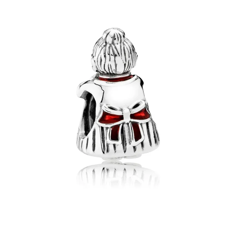 (imagine pentru) Talisman PANDORA, Doamna Crăciun din argint - Vizualizare 4
