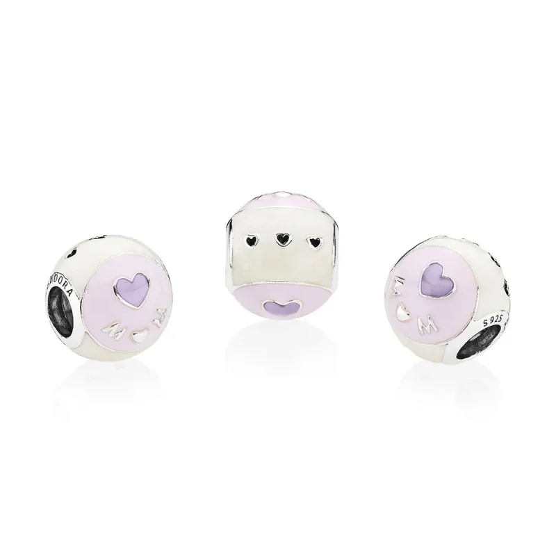 (imagine pentru) Talisman PANDORA, Dragostea mama din argint 797057ENMX - Vizualizare 2