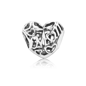 (imagine pentru) Talisman PANDORA, Dragostea mama din argint