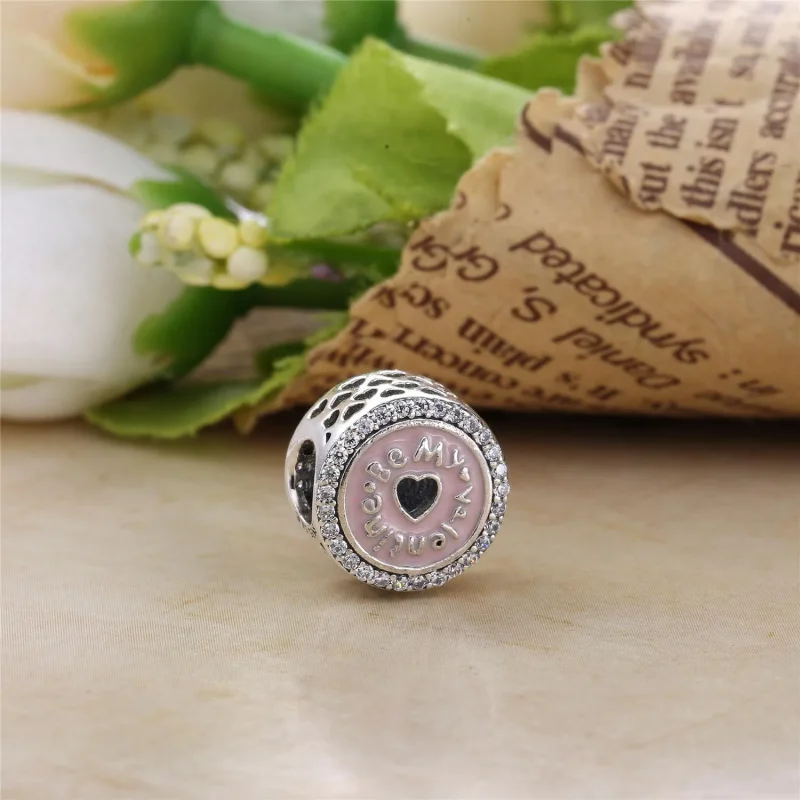 (imagine pentru) Talisman PANDORA, Fii My Valentine din argint - Vizualizare 2