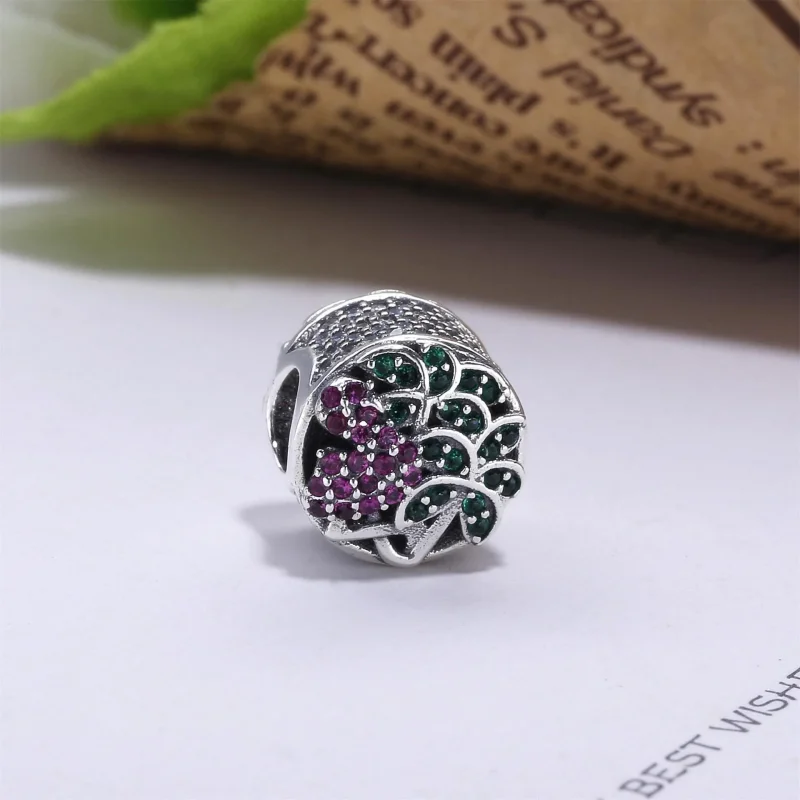 (imagine pentru) Talisman PANDORA, Flamingo tropical din argint - Vizualizare 2