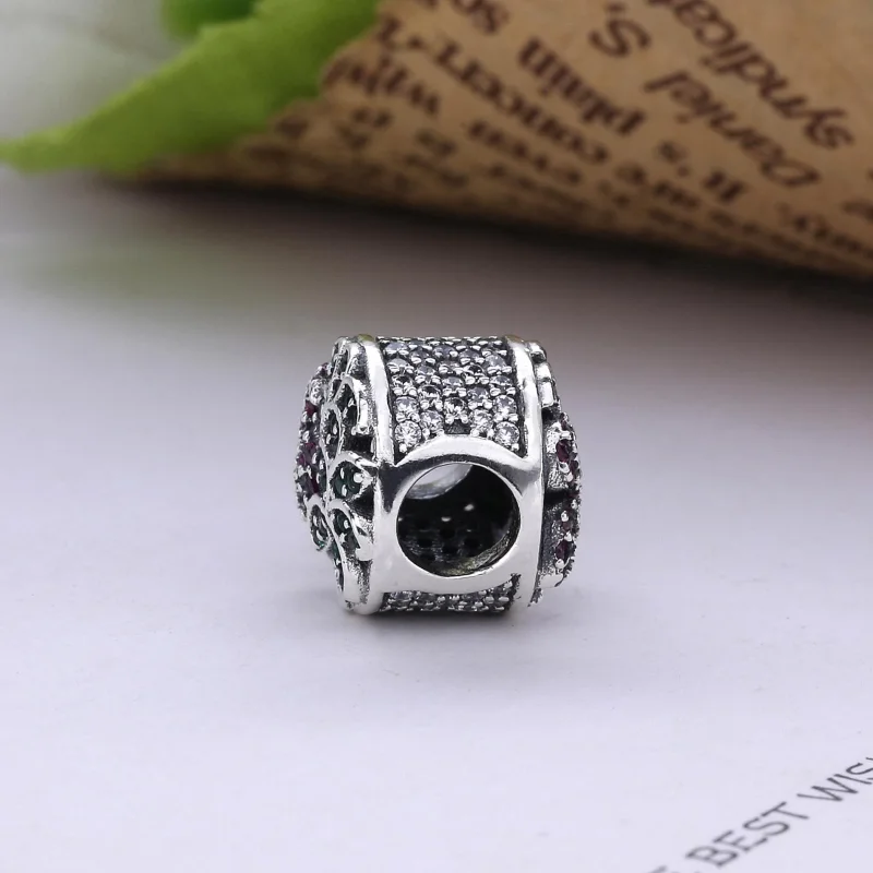(imagine pentru) Talisman PANDORA, Flamingo tropical din argint - Vizualizare 3