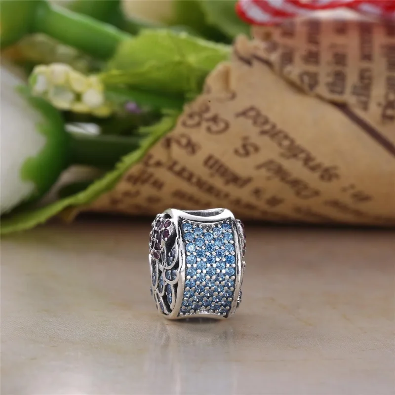 (imagine pentru) Talisman PANDORA, Flamingo tropical din argint - Vizualizare 4