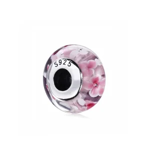 (imagine pentru) Talisman PANDORA, Floare roz din argint 791652A