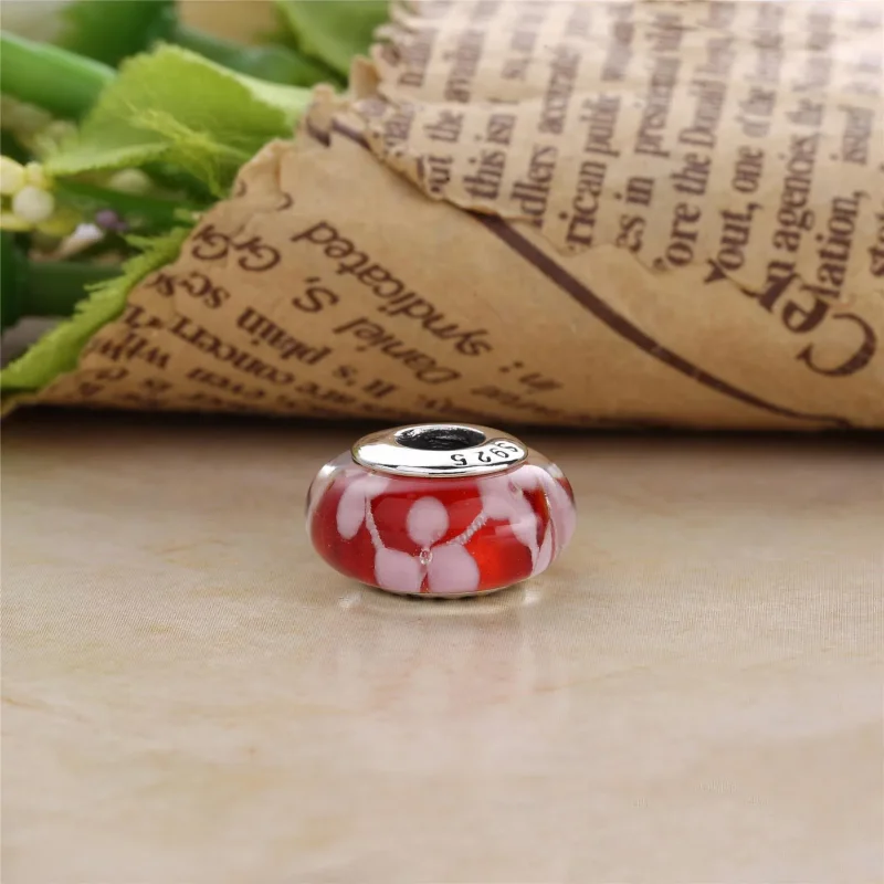 (imagine pentru) Talisman PANDORA, Floarea de prune din argint - Vizualizare 3