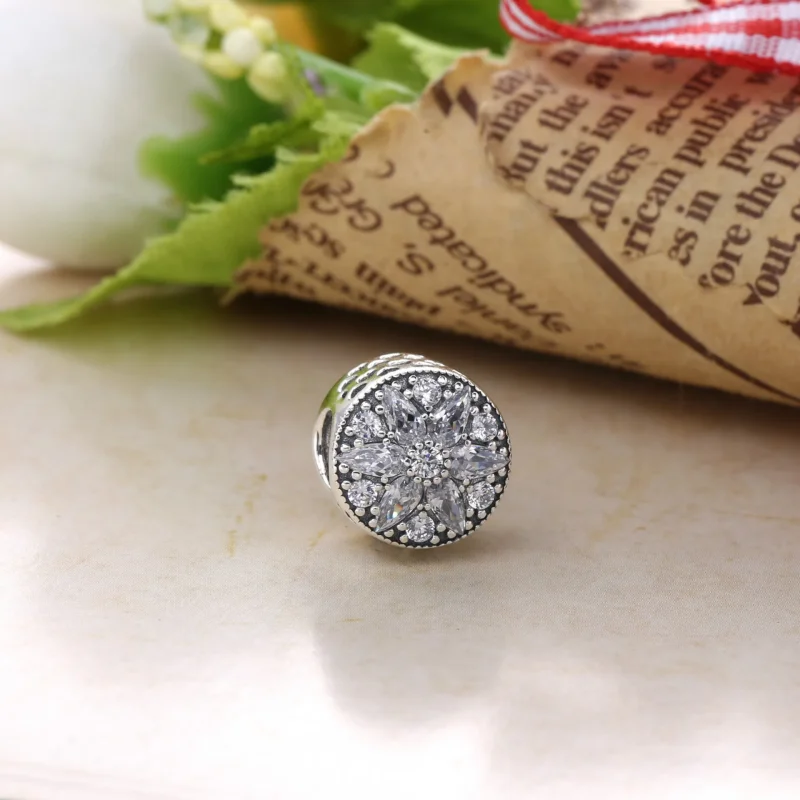(imagine pentru) Talisman PANDORA, Floral opulent din aur - Vizualizare 5