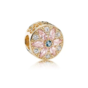 (imagine pentru) Talisman PANDORA, Floral opulent din aur