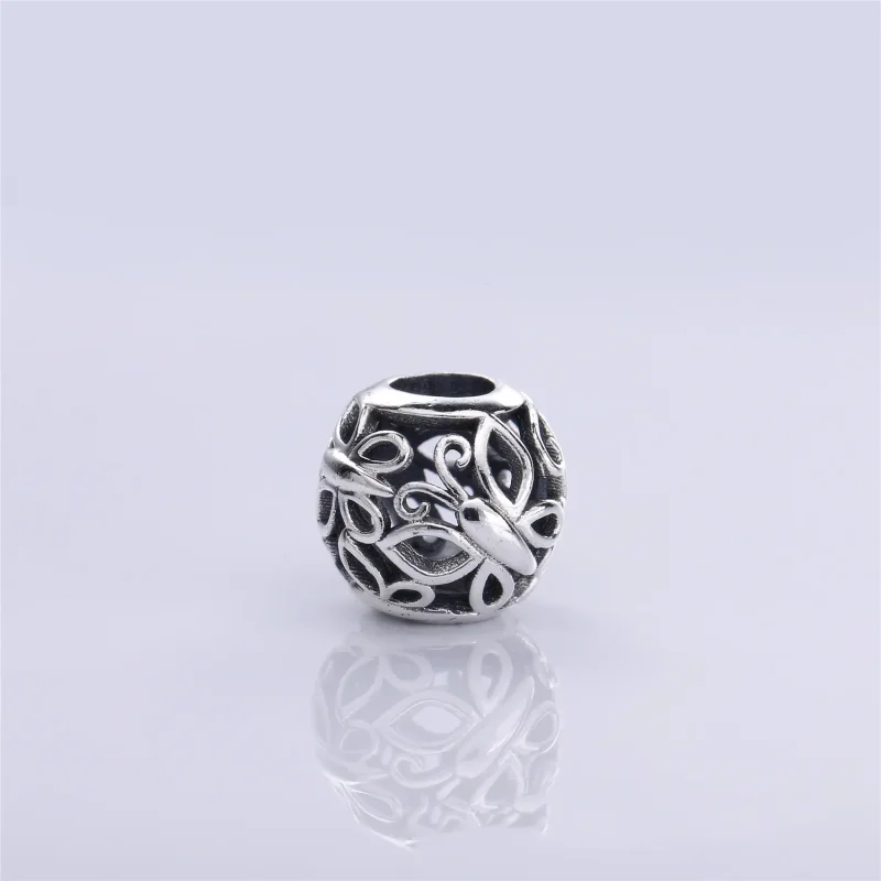 (imagine pentru) Talisman PANDORA, Fluture gradina din argint - Vizualizare 4