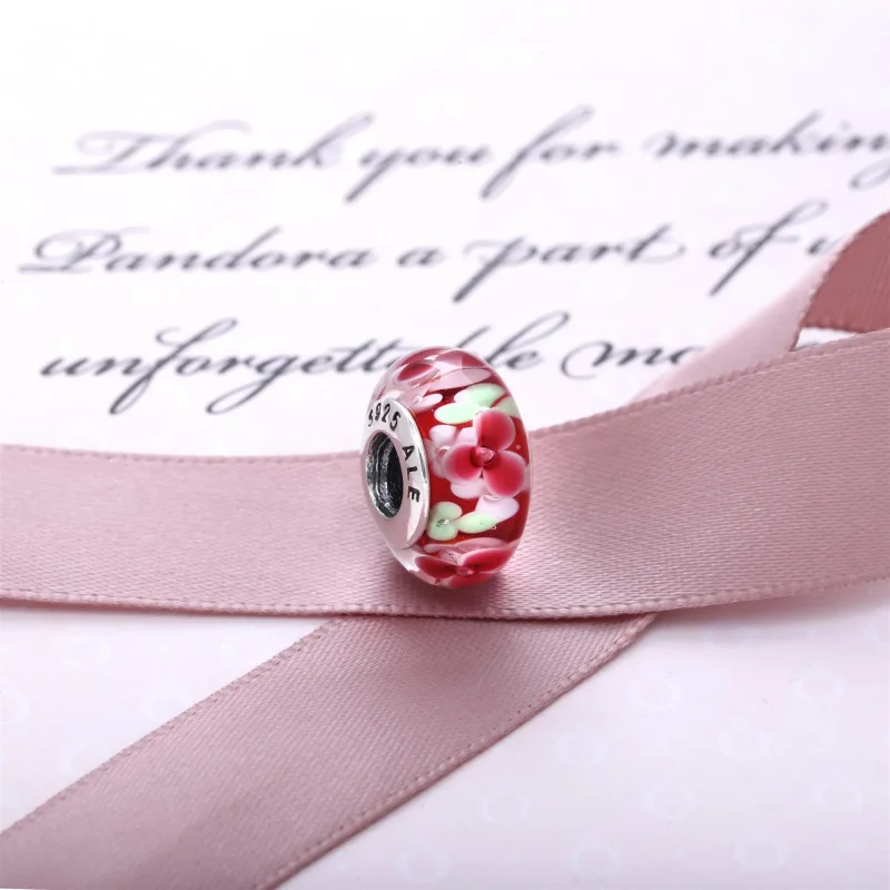 (imagine pentru) Talisman PANDORA, Grădina de flori din argint - Vizualizare 3