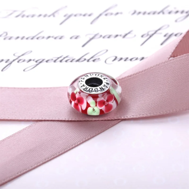 (imagine pentru) Talisman PANDORA, Grădina de flori din argint - Vizualizare 4