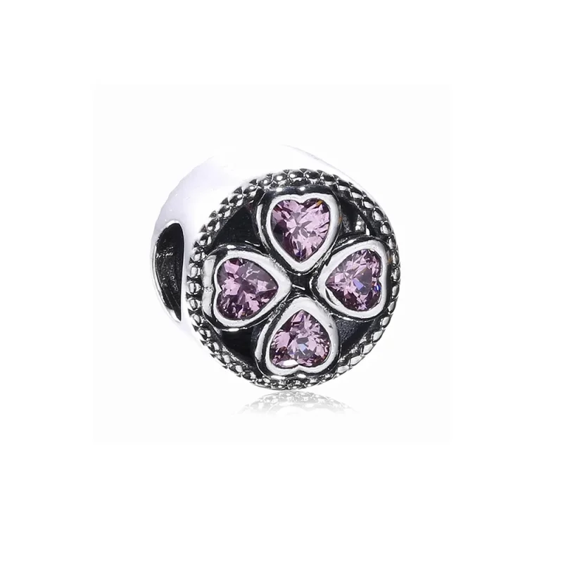 (imagine pentru) Talisman PANDORA, Hearts Trifoi din argint