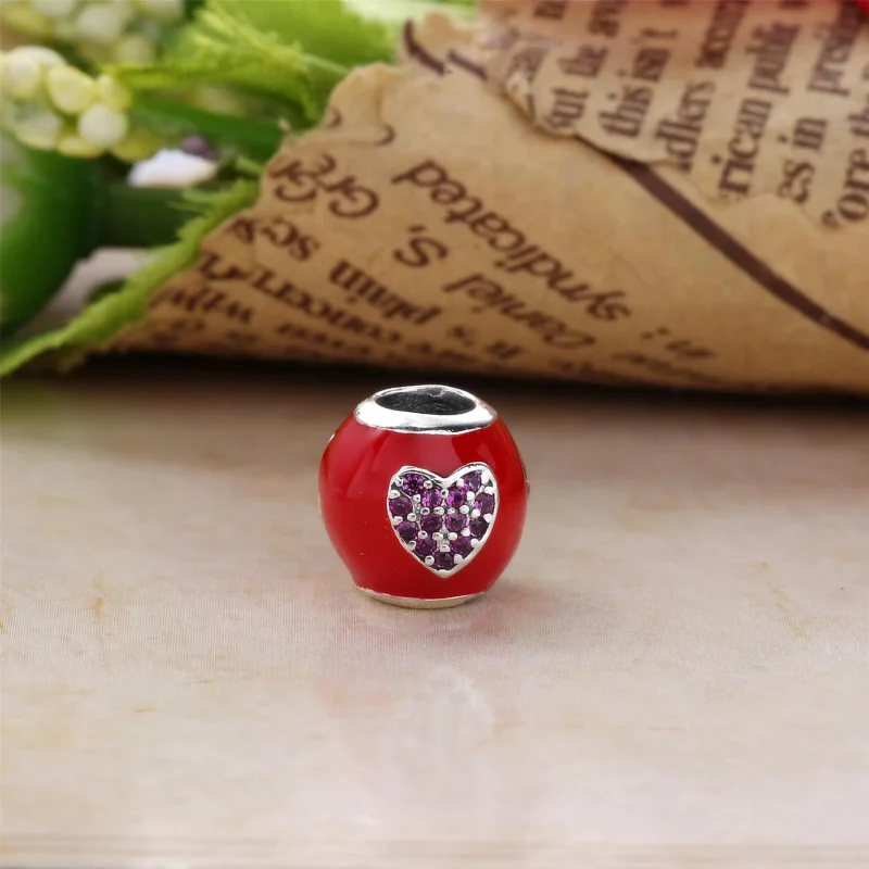 (imagine pentru) Talisman PANDORA, I ♥ Minnie Mouse din argint - Vizualizare 3