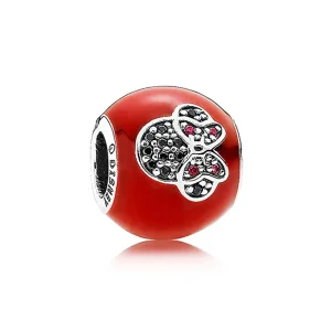 (imagine pentru) Talisman PANDORA, I ♥ Minnie Mouse din argint