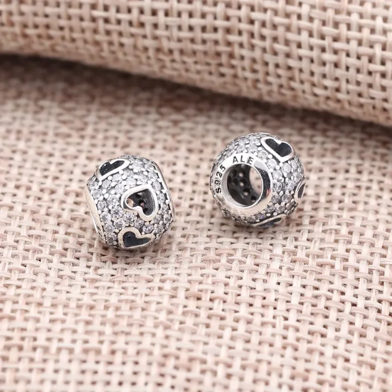 (imagine pentru) Talisman PANDORA, Inarmat inimile din argint - Vizualizare 2