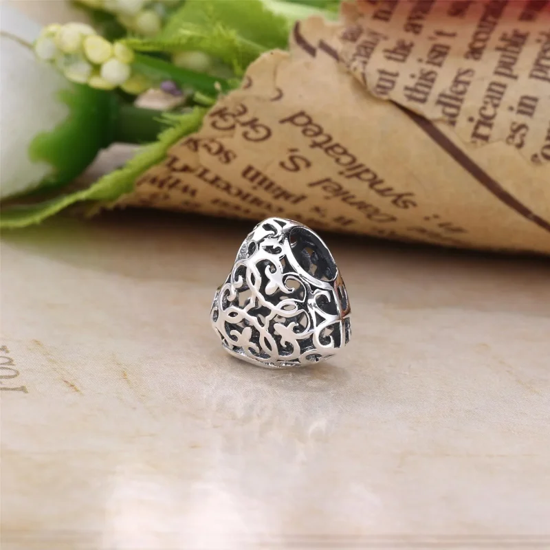(imagine pentru) Talisman PANDORA, Inima ajurată din argint - Vizualizare 3