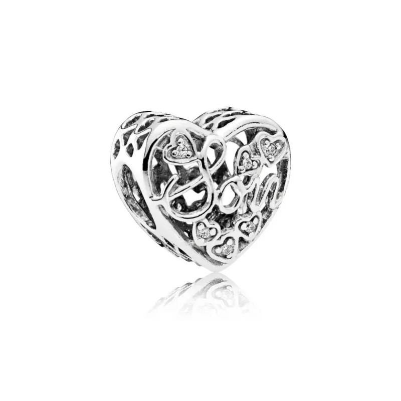 (imagine pentru) Talisman PANDORA, Mama & Son Bond din argint - Vizualizare 2