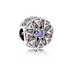 Talisman PANDORA, Medalionul strălucitor din argint (imagine pentru) Talisman PANDORA, Medalionul strălucitor din argint