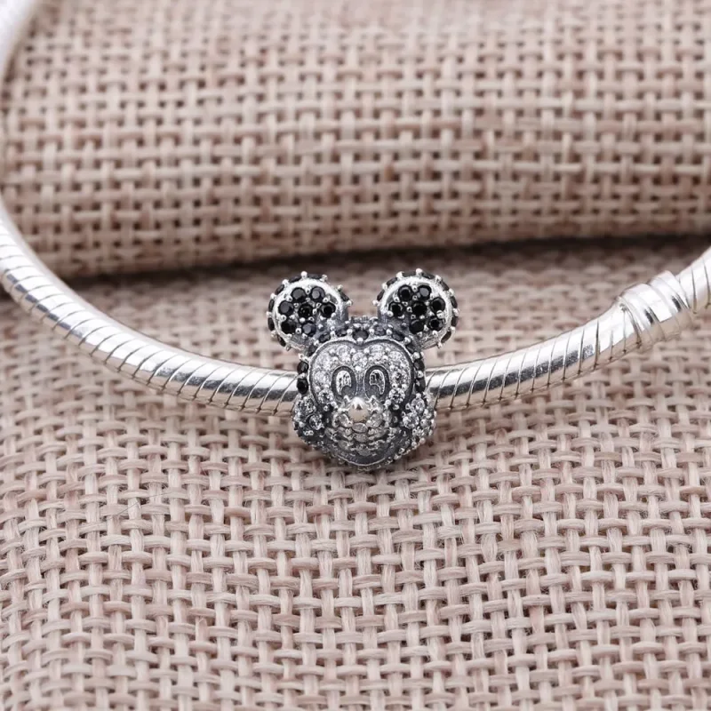 (imagine pentru) Talisman PANDORA, Mickey [ediție limitată] din argint - Vizualizare 2