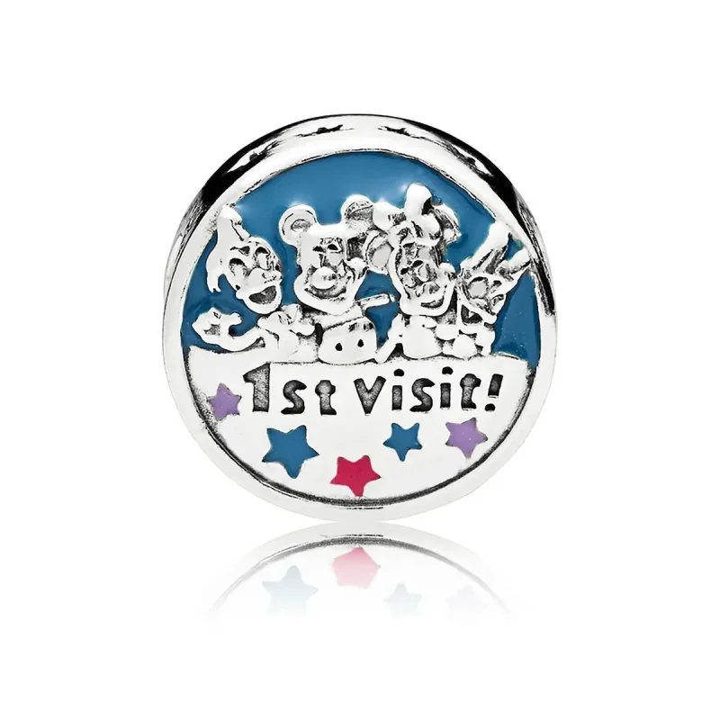 (imagine pentru) Talisman PANDORA, Mickey Mouse și prietenii "Prima vizită" din a - Vizualizare 3