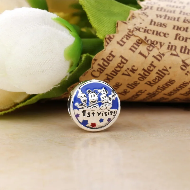 (imagine pentru) Talisman PANDORA, Mickey Mouse și prietenii "Prima vizită" din a - Vizualizare 5