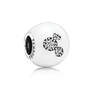 (imagine pentru) Talisman PANDORA, Mickey Mouse "Îmi place Mickey" din argint