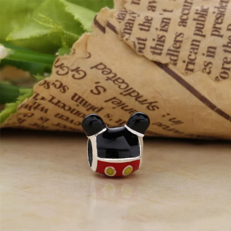 (imagine pentru) Talisman PANDORA, Mickey Mouse Pictogramă siluetă din argint - Vizualizare 2