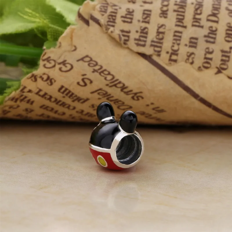 (imagine pentru) Talisman PANDORA, Mickey Mouse Pictogramă siluetă din argint - Vizualizare 4