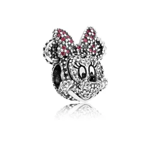 (imagine pentru) Talisman PANDORA, Minnie [ediție limitată] din argint