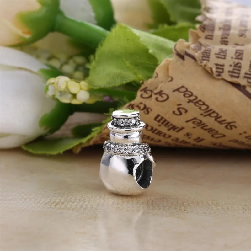 (imagine pentru) Talisman PANDORA, Om de zapada din argint 792001CZ - Vizualizare 4