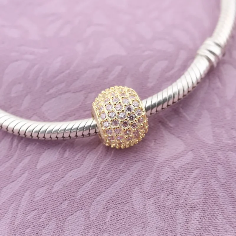 (imagine pentru) Talisman PANDORA, Pavé Lumini din aur - Vizualizare 2