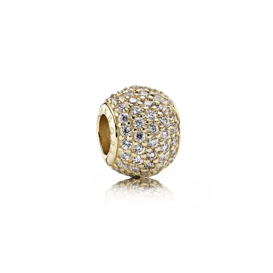 (imagine pentru) Talisman PANDORA, Pavé Lumini din aur