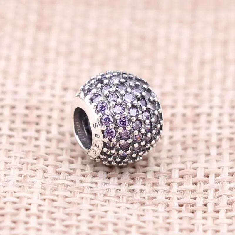 (imagine pentru) Talisman PANDORA, Pavé Mingea din argint 791051CZR - Vizualizare 2