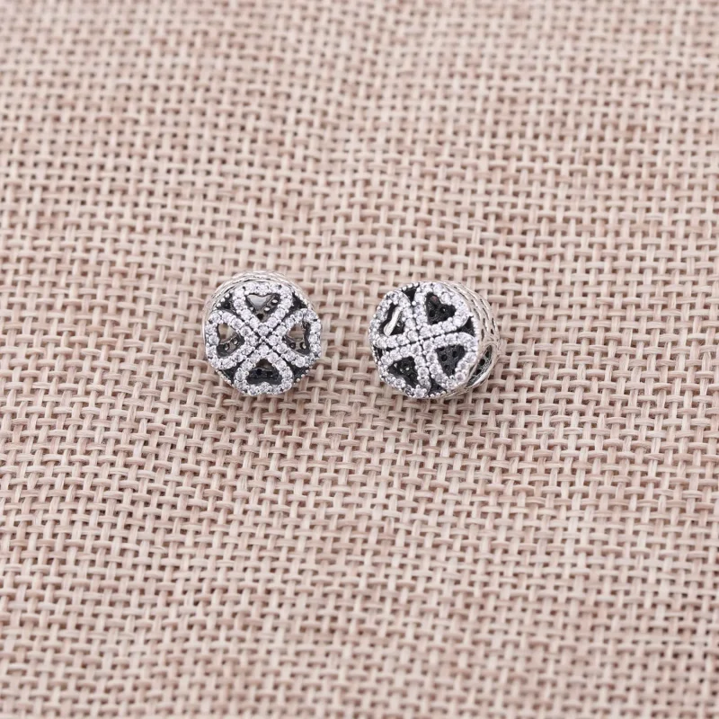 (imagine pentru) Talisman PANDORA, Petalele iubirii din argint - Vizualizare 3