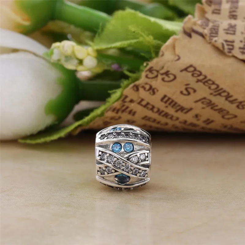 (imagine pentru) Talisman PANDORA, Piatra Albastră din argint - Vizualizare 2