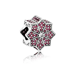 (imagine pentru) Talisman PANDORA, Poinsettia din argint