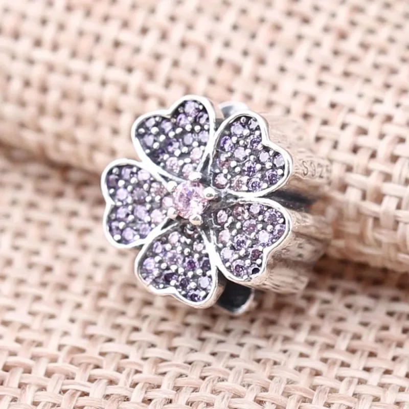 (imagine pentru) Talisman PANDORA, Primroză sclipitoare din argint 791481pcz - Vizualizare 2