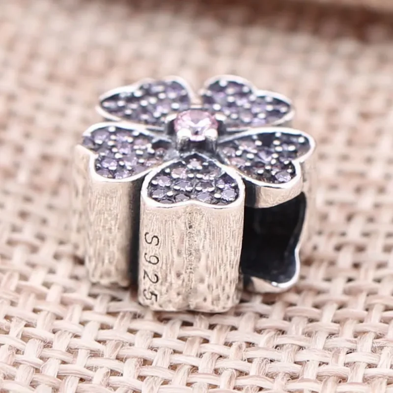 (imagine pentru) Talisman PANDORA, Primroză sclipitoare din argint 791481pcz - Vizualizare 3