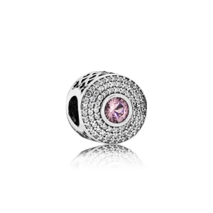 (imagine pentru) Talisman PANDORA, Rosu Radiant Splendor din argint