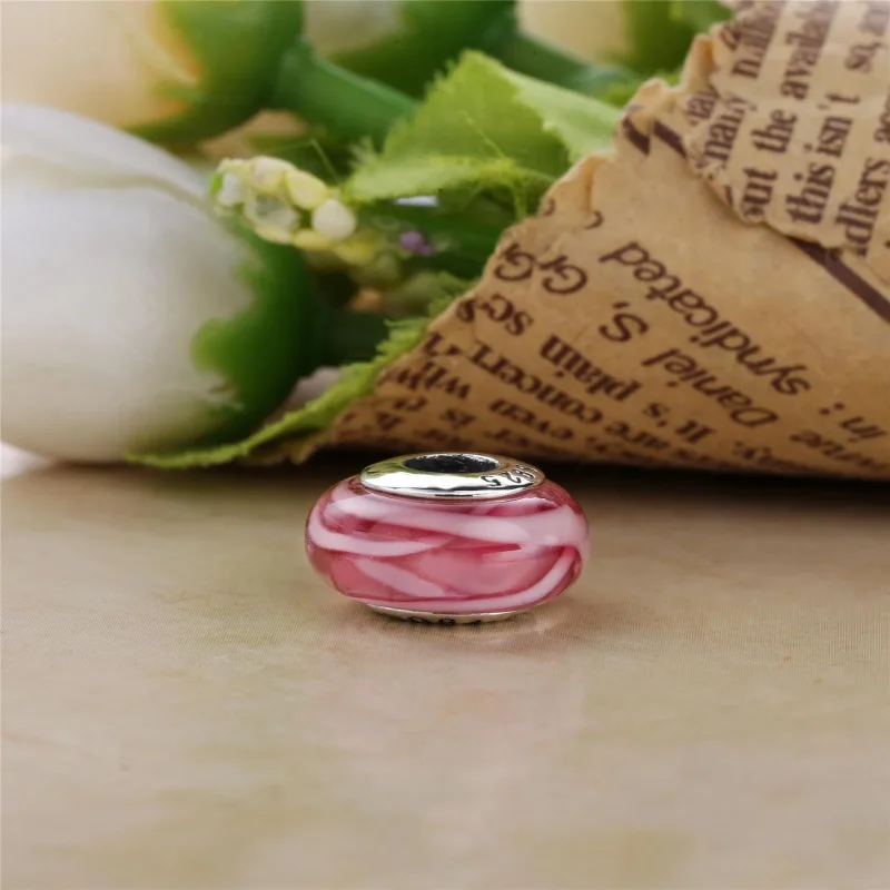 (imagine pentru) Talisman PANDORA, Roz Fascinant din argint - Vizualizare 3