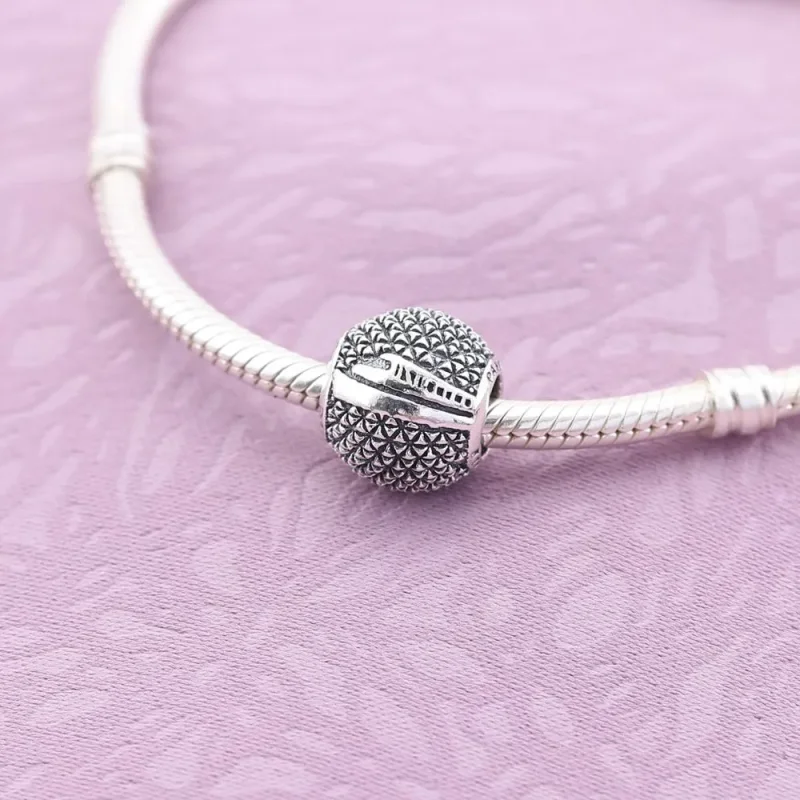(imagine pentru) Talisman PANDORA, Spațiu Pământ din argint - Vizualizare 2