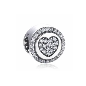 (imagine pentru) Talisman PANDORA, Spiritele Inimii din argint PX00242-1B