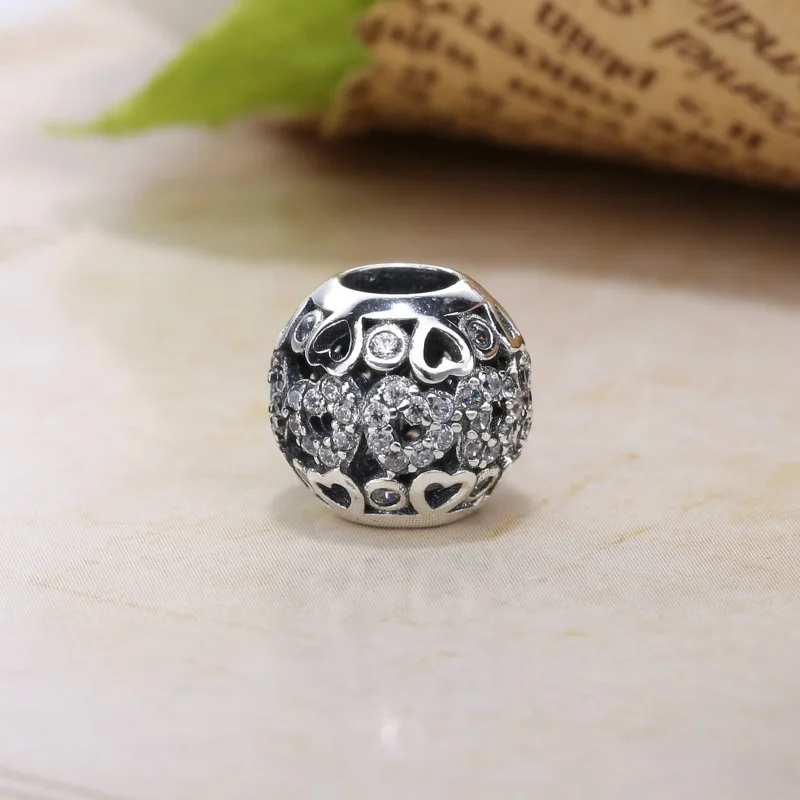 (imagine pentru) Talisman PANDORA, Spiritele Inimii din argint PX00276-1 - Vizualizare 2
