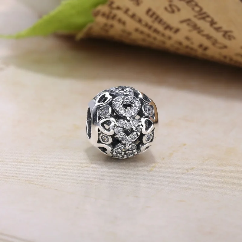 (imagine pentru) Talisman PANDORA, Spiritele Inimii din argint PX00276-1 - Vizualizare 3