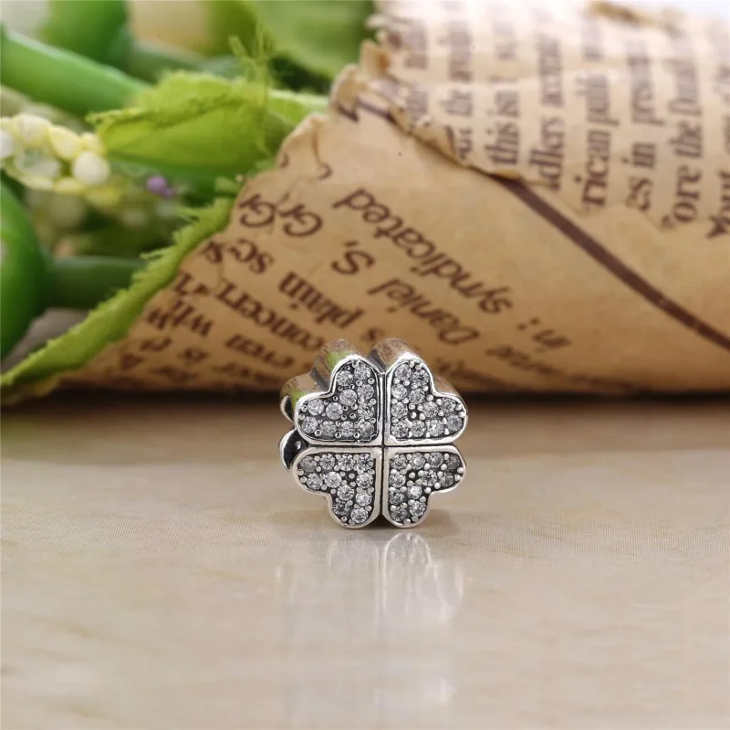 (imagine pentru) Talisman PANDORA, Trifoi din argint 791805CZA - Vizualizare 2