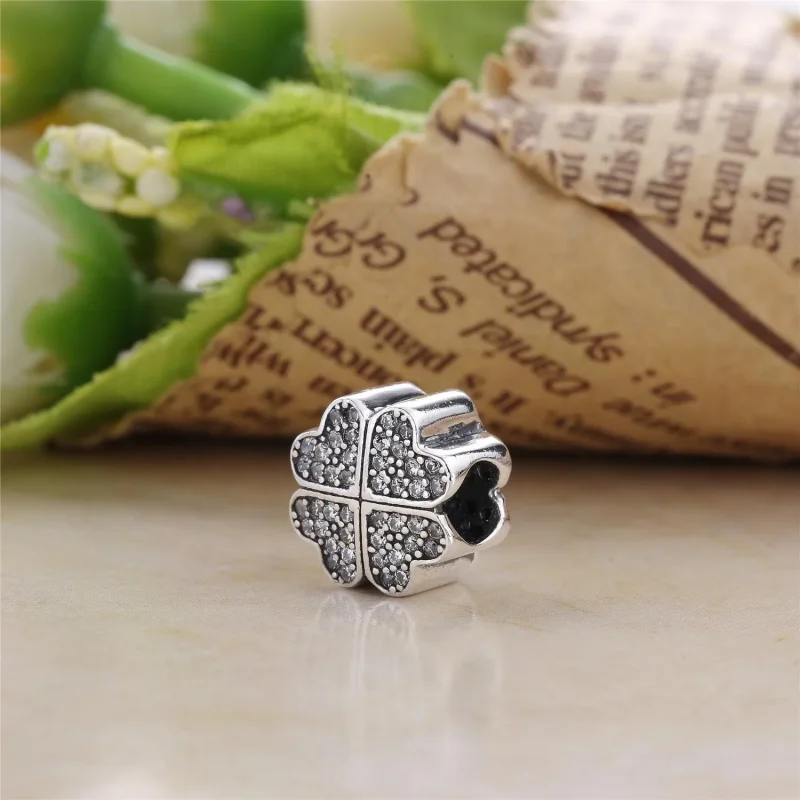 (imagine pentru) Talisman PANDORA, Trifoi din argint 791805CZA - Vizualizare 3